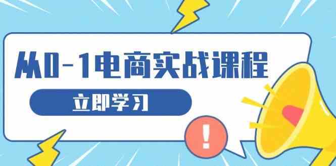 从零做电商实战课程，教你如何获取访客、选品布局，搭建基础运营团队好项目网-专注分享网络创业项目落地实操课程 – 全网首发_高质量创业项目输出好项目网